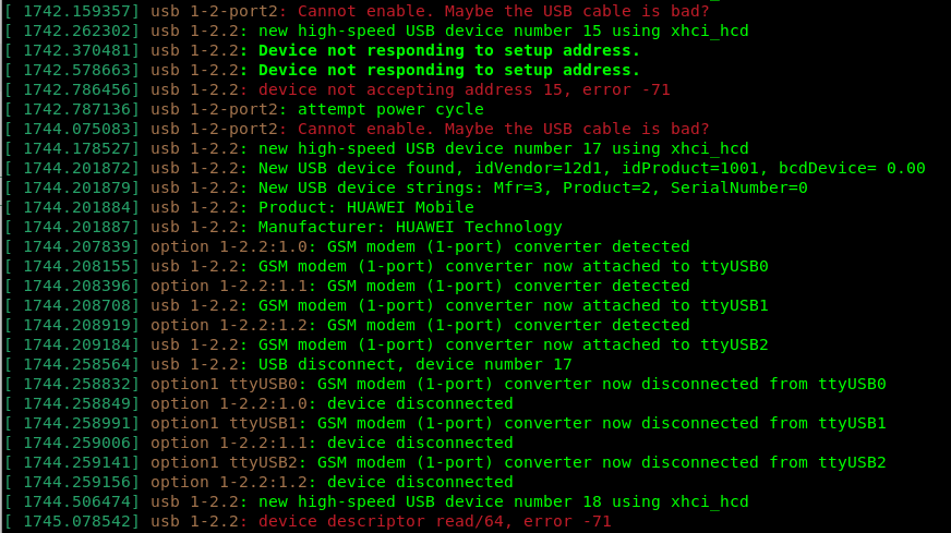 Incompatible USB Hub